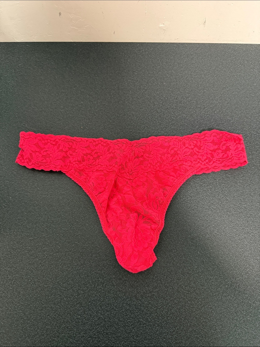 Hanky Panky Red Lace Thong Panty